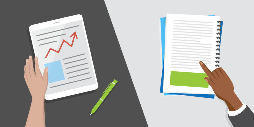 Illustration of Analyzing Reports for Engaging in Transformative Learning